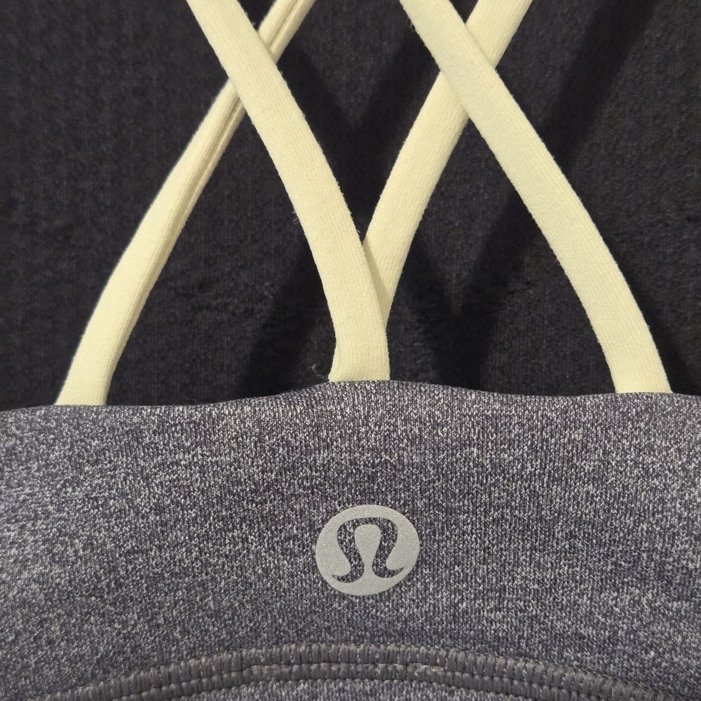 Lululemon Athletica Soul Cycle Energy Bra No Inserts Size 6 - Picture 3 of 4